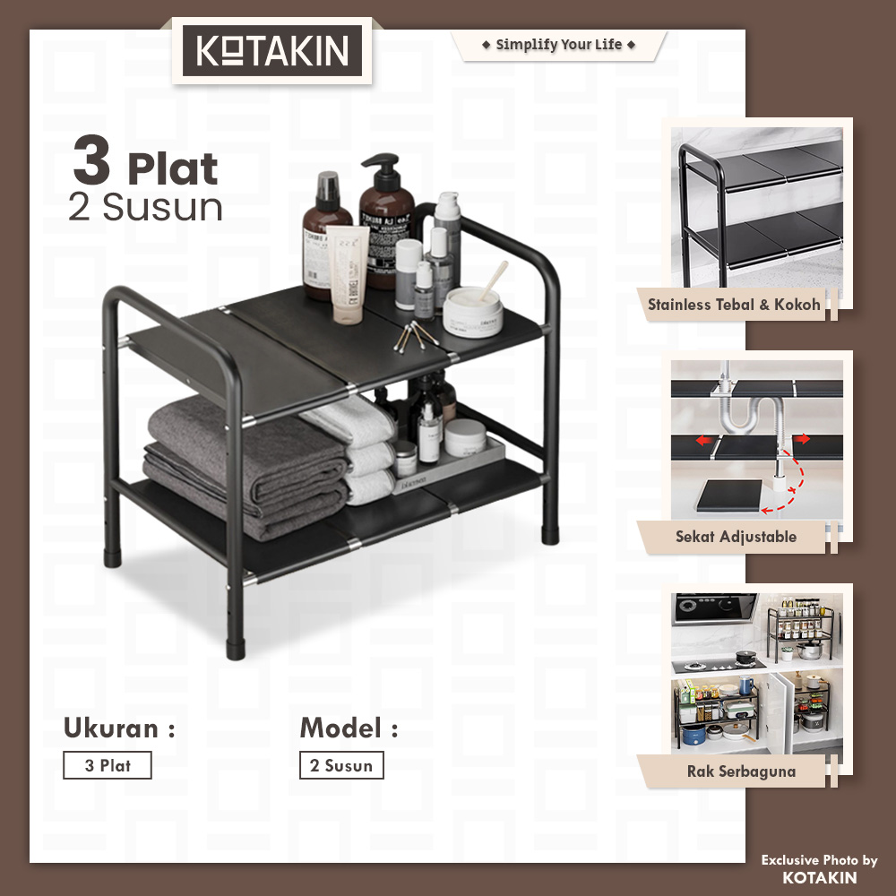 Rak Sink Dapur 602